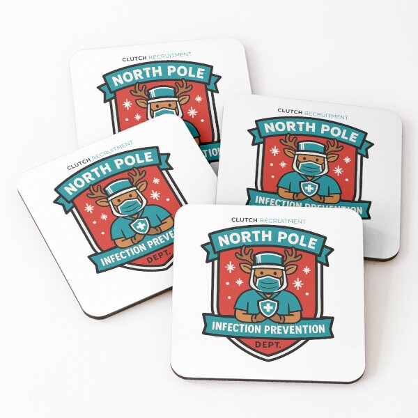 Item preview, North Pole Infection Prevention Dept. designed and sold by clutchREC.