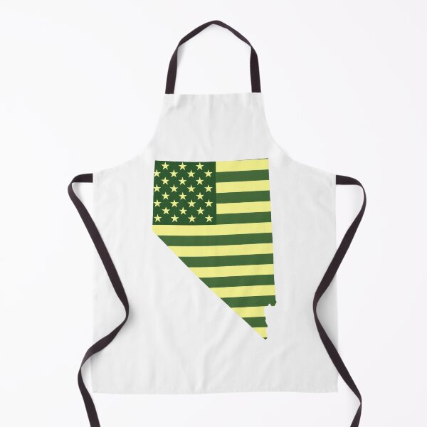 Item preview, Nevada Vintage State Flag – Green & Gold Americana designed and sold by Paper Drip.