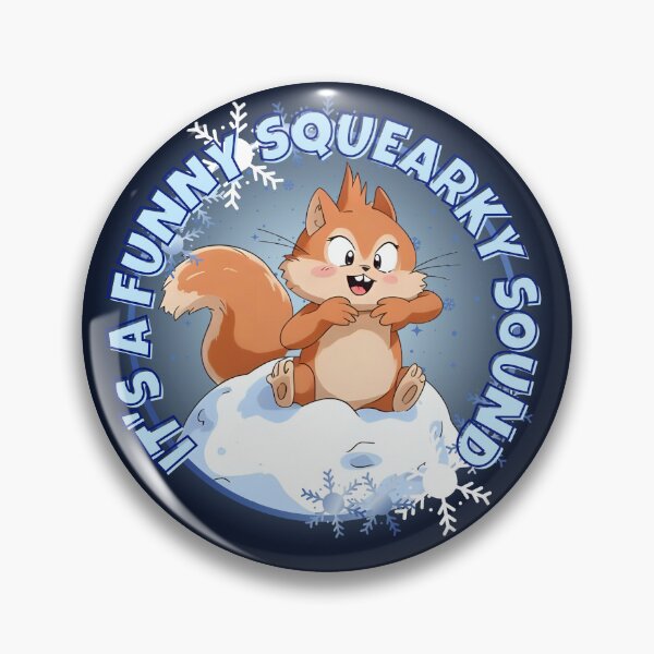 Item preview, It’s a Funny Squearky Sound | Funny Winter Squirrel designed and sold by PROPera-design.