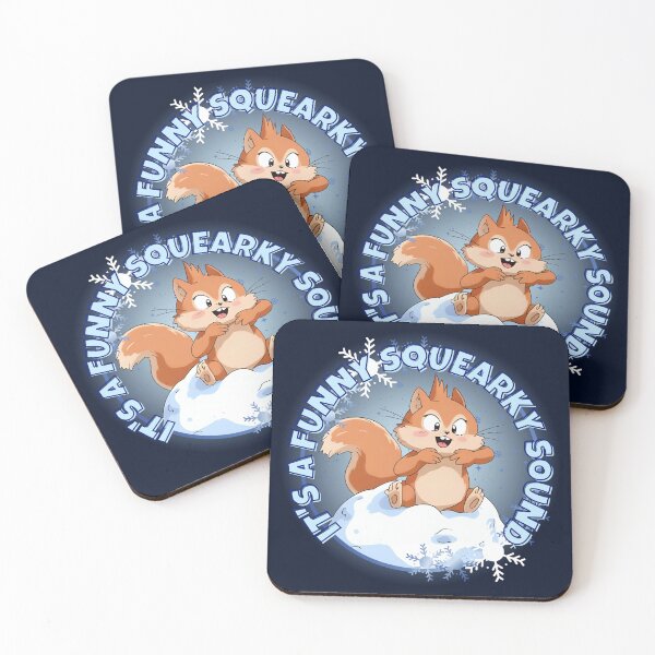 Item preview, It’s a Funny Squearky Sound | Funny Winter Squirrel designed and sold by PROPera-design.