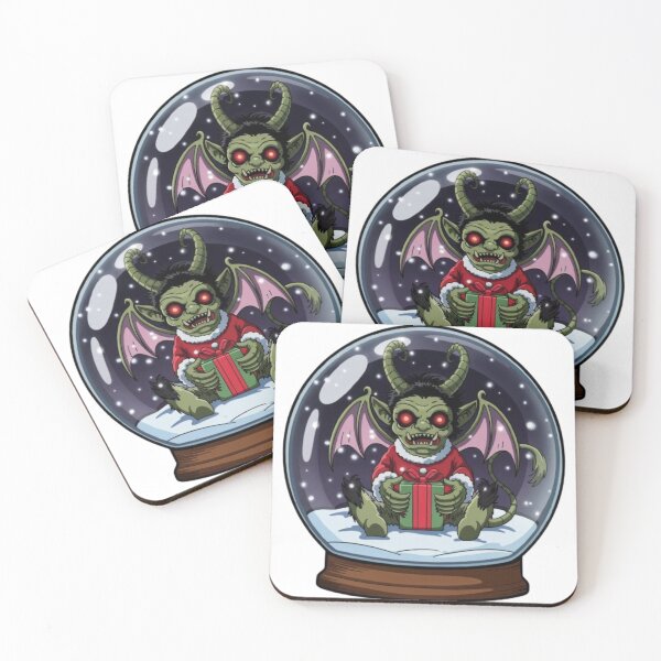 Item preview, Scary Krampus chrostmas globe  designed and sold by Mega _Tronus .