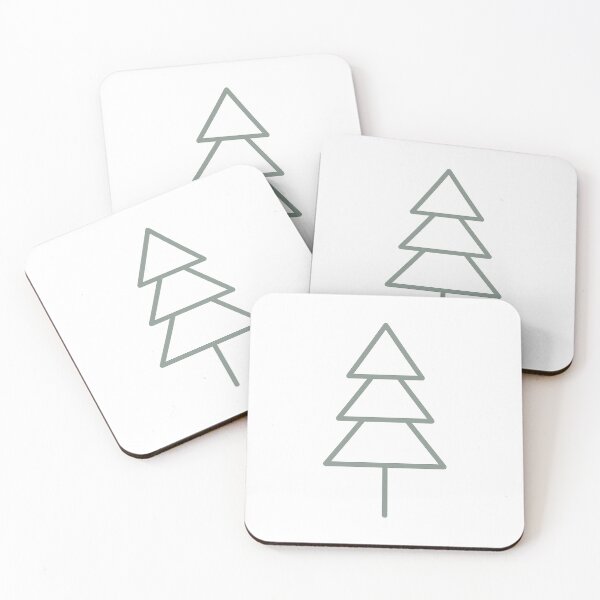 Item preview, Minimal Scandinavian Christmas Tree Icon designed and sold by Fernova.
