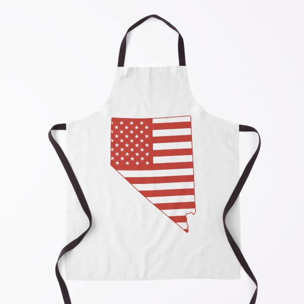Item preview, Nevada USA Flag Silhouette – Stars and Stripes State Outline designed and sold by Paper Drip.