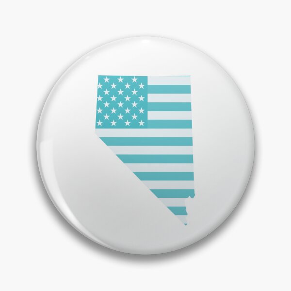 Item preview, Nevada Stars & Stripes State Silhouette – Classic Americana designed and sold by Paper Drip.
