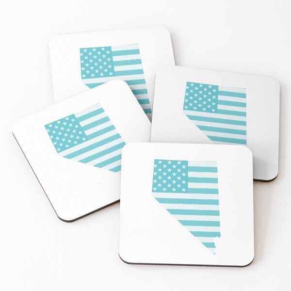 Item preview, Nevada Stars & Stripes State Silhouette – Classic Americana designed and sold by Paper Drip.