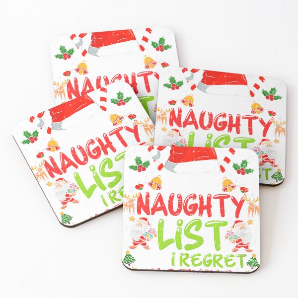 Item preview, Funny Christmas On The Naughty List And I Regret Nothing designed and sold by mjohnson9.