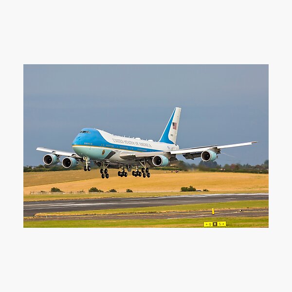 Air Force One B747 Photographic Print