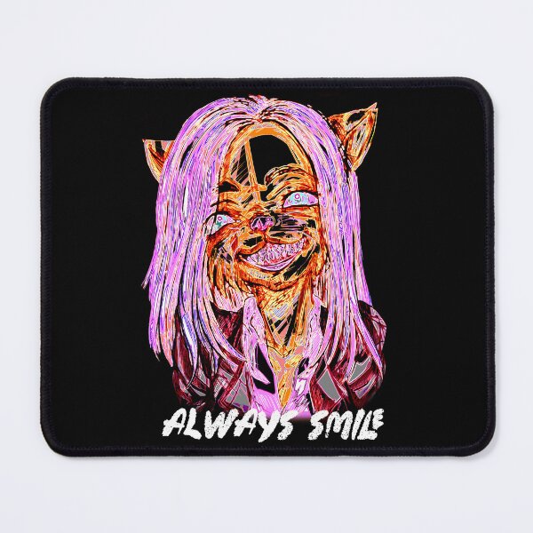 Item preview, Eyestrain Furry Anthro Cat Girl Creepy Smile designed and sold by GrotsqMachine.