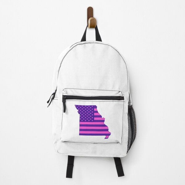 Item preview, Missouri Pop Pink State Flag – Modern Fun Colors designed and sold by Paper Drip.