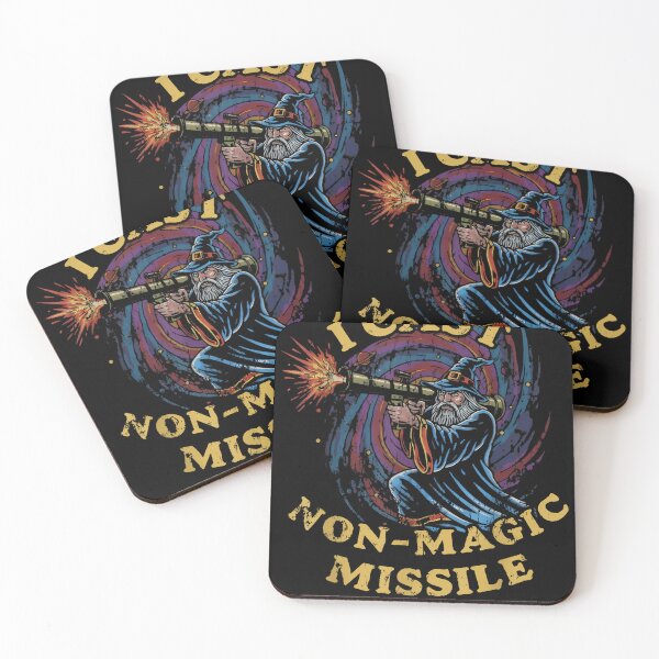 Item preview, I Cast Non-Magic Missile Funny Wizard Parody Meme designed and sold by RedeRx.