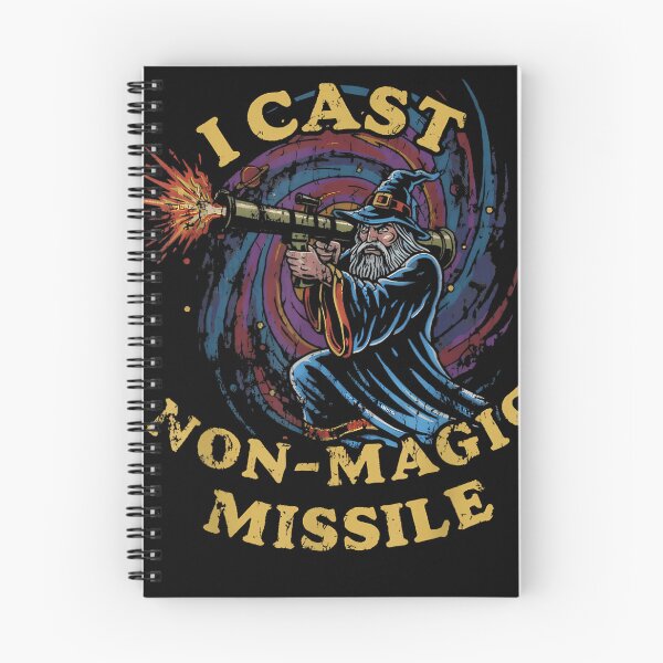 Item preview, I Cast Non-Magic Missile Funny Wizard Parody Meme designed and sold by RedeRx.