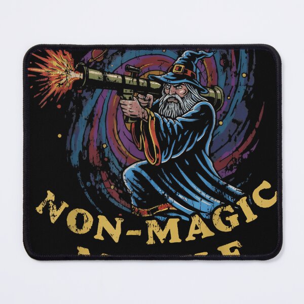 Item preview, I Cast Non-Magic Missile Funny Wizard Parody Meme designed and sold by RedeRx.