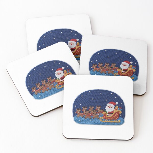 Item preview, Santa's Sleigh Applique designed and sold by Lt999.
