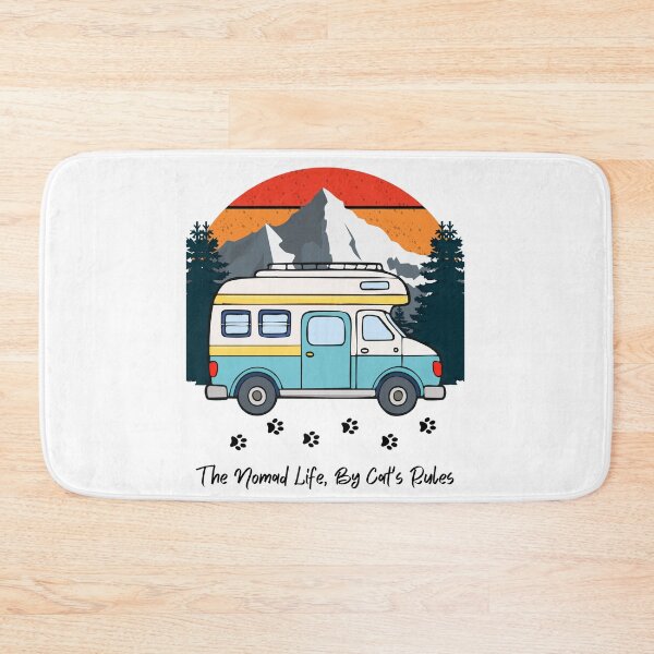 Item preview, The Nomad Life, By Cat's Rules. Funny RV and Cat design designed and sold by SofikoDesigns.