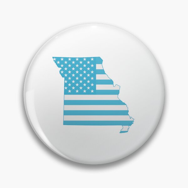 Item preview, Missouri Stars & Stripes State Silhouette – Classic Americana designed and sold by Paper Drip.