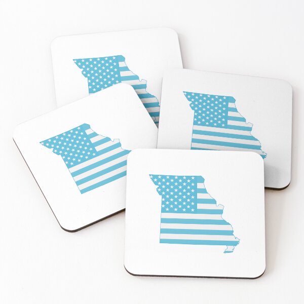 Item preview, Missouri Stars & Stripes State Silhouette – Classic Americana designed and sold by Paper Drip.