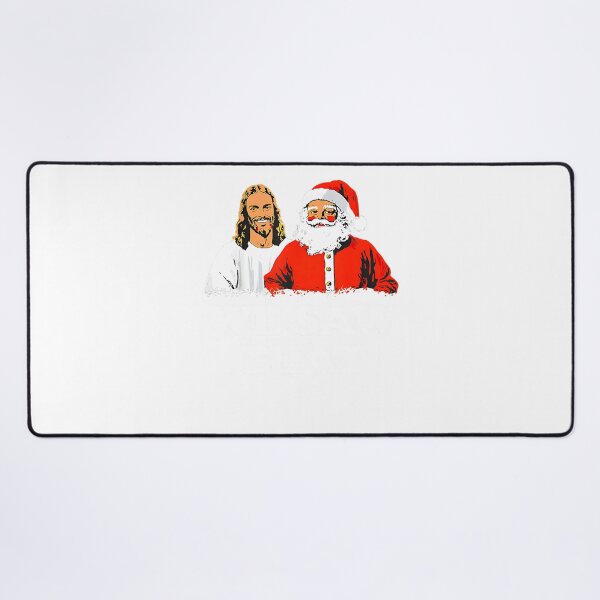 Item preview, WE Saw That, Santa and Jesus are Always Watching Christmas designed and sold by ArleneRowe.