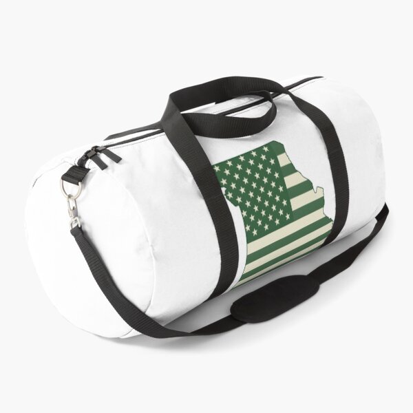Item preview, Missouri Vintage State Flag – Green & Gold Americana designed and sold by Paper Drip.