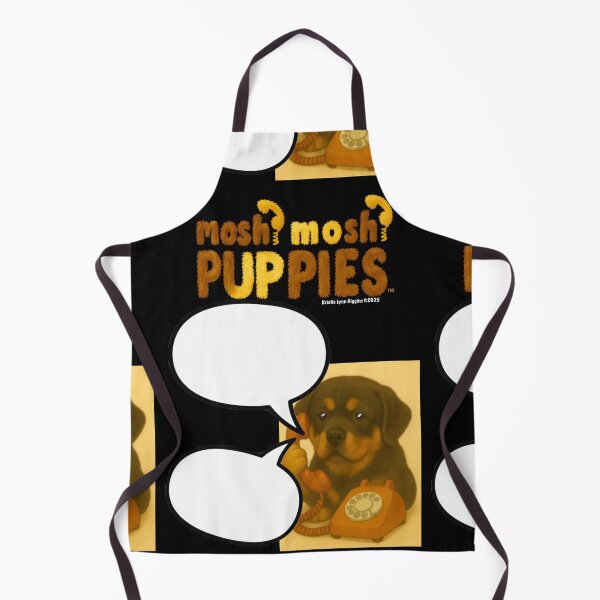 Item preview, Moshi Moshi Puppies™ #1 write your own message designed and sold by Author-Creator.