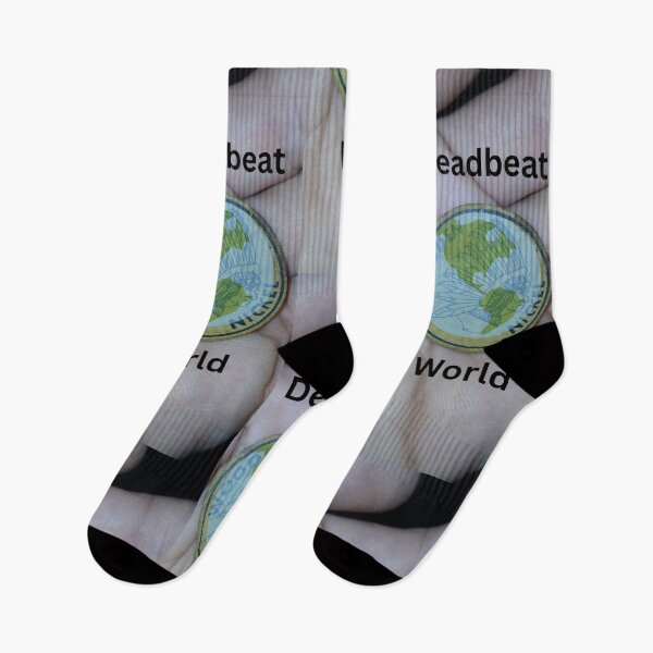 Item preview, Deadbeat World, Earth designed and sold by SNN, Least Busted Name in News.