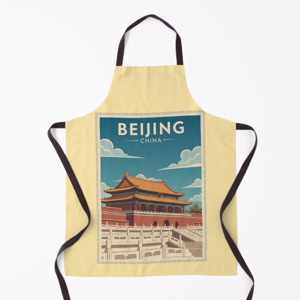 Item preview, Arte de viaje vintage de Pekín - Ciudad Prohibida - China designed and sold by Wanderprintt.