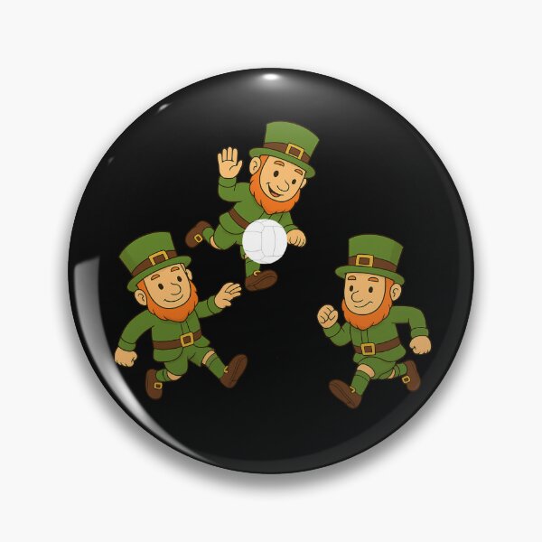 Item preview, Leprechauns playing Gaelic Football designed and sold by JamesDunican.