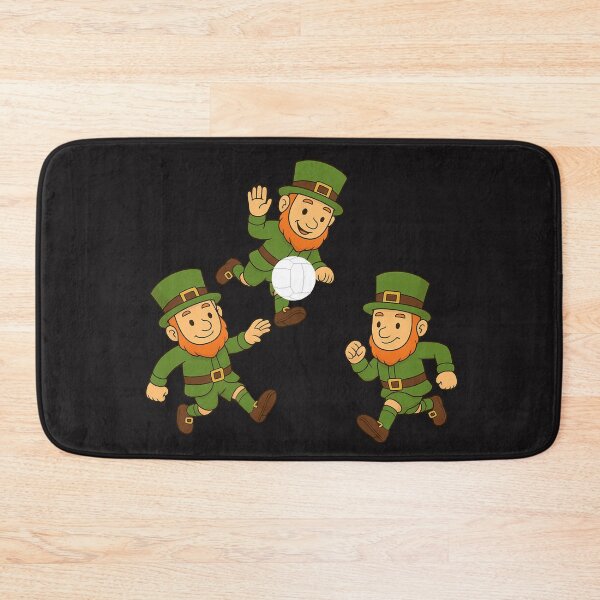 Item preview, Leprechauns playing Gaelic Football designed and sold by JamesDunican.