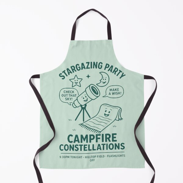 Item preview, Campfire Constellations Stargazing Party designed and sold by PrintSmithArt.