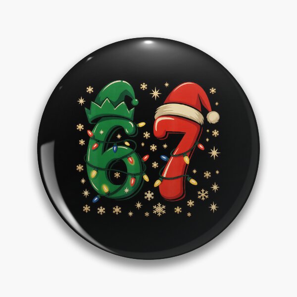Item preview, 67 Christmas Santa Hat Elf Hat 6 7 Meme Xmas designed and sold by JEFDodsonArt.
