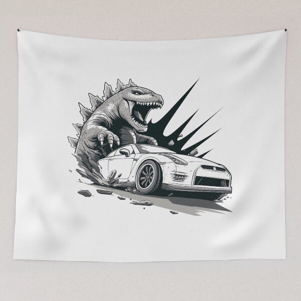 Item preview, Monster vs. The Getaway Car designed and sold by NatureStyle555.