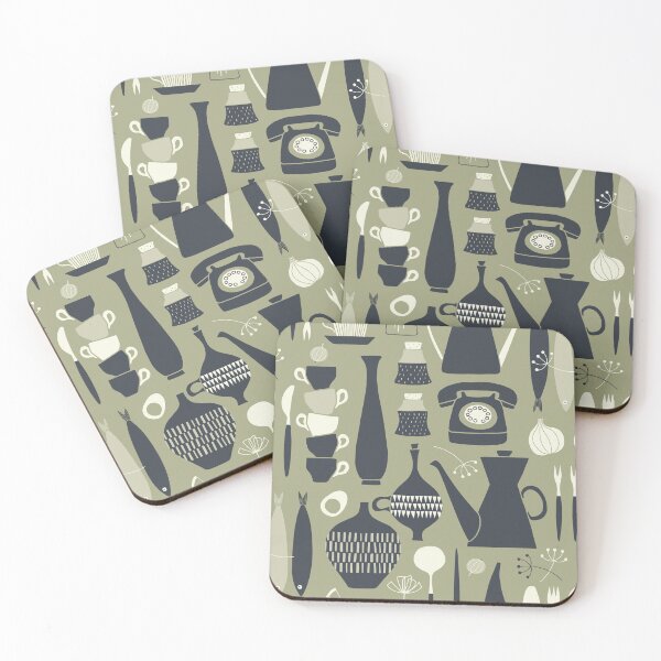 Item preview, In my Mother's Kitchen - olive designed and sold by Johanna Kindvall.