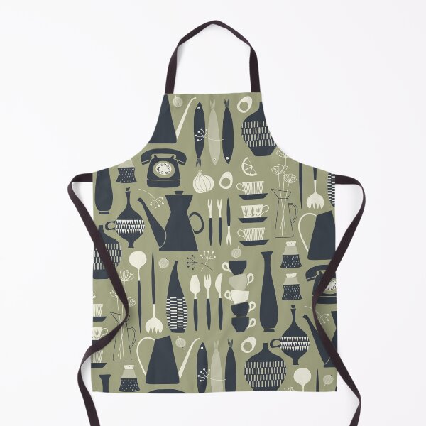 Item preview, In my Mother's Kitchen - olive designed and sold by Johanna Kindvall.