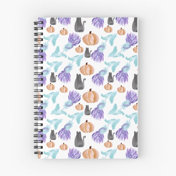 Item preview, Cats, Thistles and Pumpkins designed and sold by BoheminanWind.