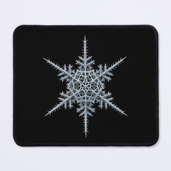 Item preview, Futuristic Silver Ice Fractal Star designed and sold by zzz888.