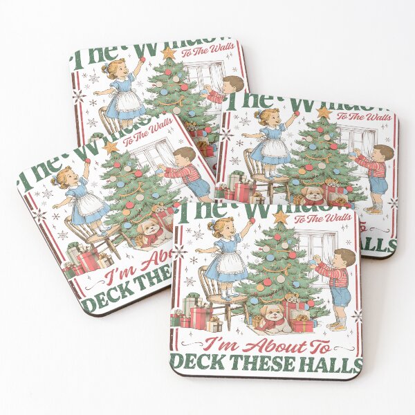 Item preview, from The Windows to Walls I'm About Deck These Halls Xmas designed and sold by mjohnson9.