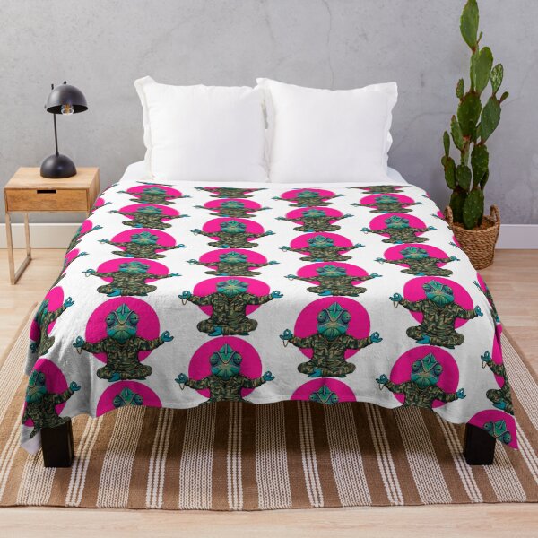 Item preview, Zen Chameleon in Army Camo Funny Yoga designed and sold by SholoStudio.