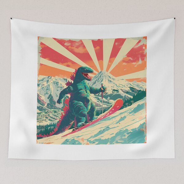 Item preview, Ski Slope Monster designed and sold by NatureStyle555.