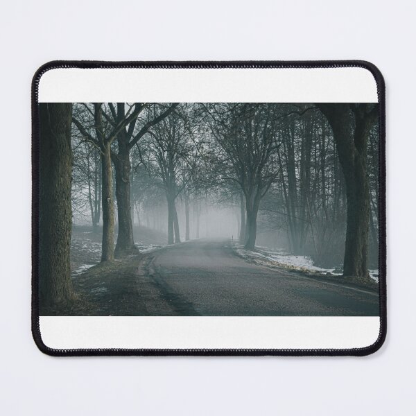 Item preview, Foggy outdoor scene of forest road designed and sold by Nature-View.