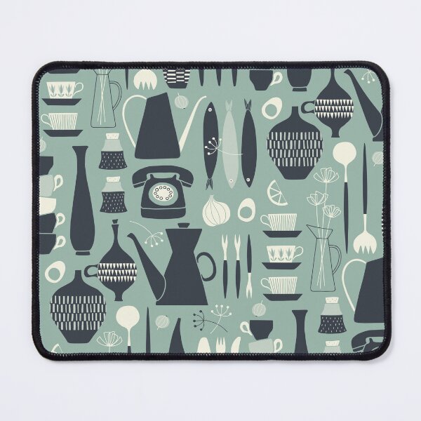 Item preview, In my Mother's Kitchen - gray designed and sold by Johanna Kindvall.