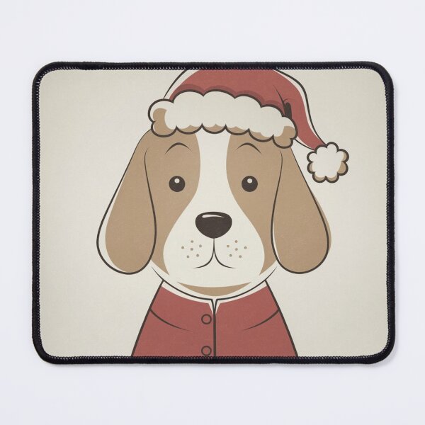 Item preview, Cute Santa Beagle designed and sold by NeatThingLover.