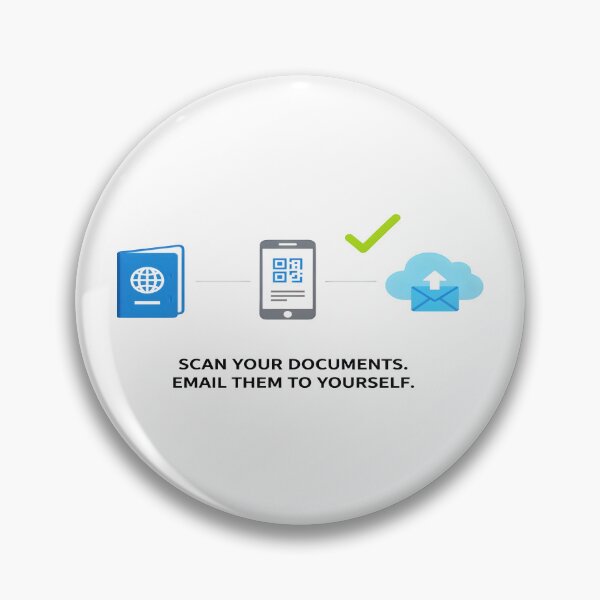 Item preview, The Ultimate Travel Hack | Scan Your Documents designed and sold by Dakson Design - Fantasy Art.