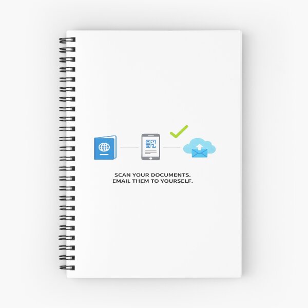 Item preview, The Ultimate Travel Hack | Scan Your Documents designed and sold by Dakson Design - Fantasy Art.