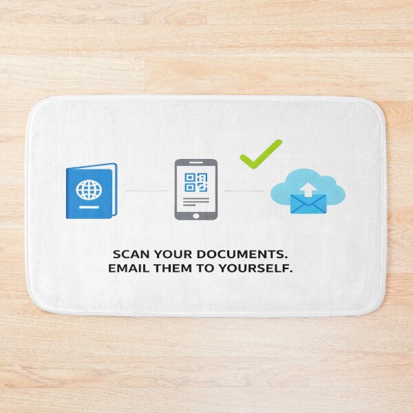 Item preview, The Ultimate Travel Hack | Scan Your Documents designed and sold by Dakson Design - Fantasy Art.