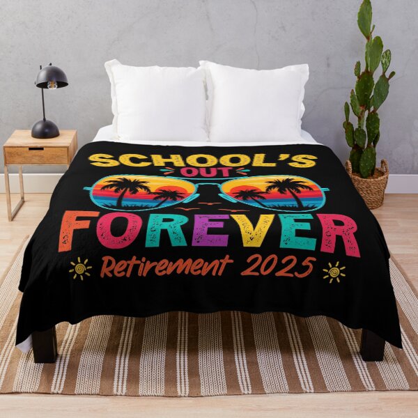 Item preview, Schools Out Forever Retirement 2025 Retired Teacher designed and sold by elmafuentesz.