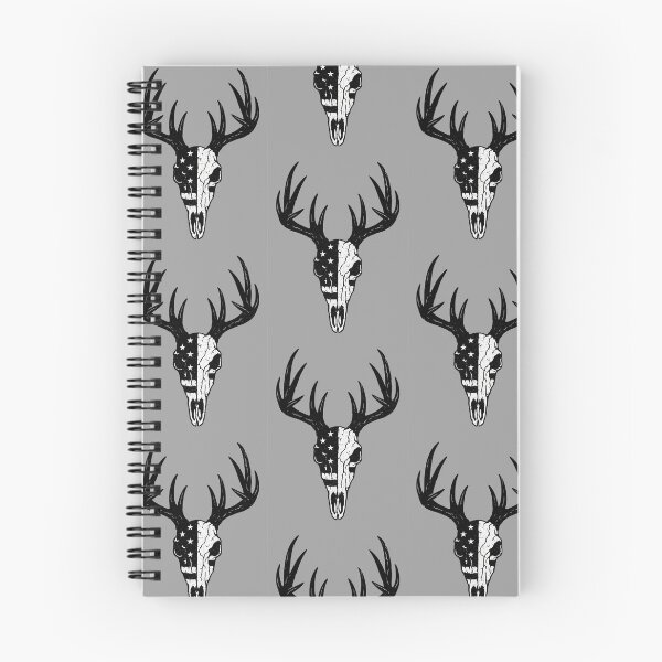 Artikelvorschau, Hirschschädel-Design für die Jagd | Schädelkunst für Outdoor-Fans entworfen und verkauft von Eric’s Creative Corner.