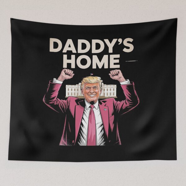 Item preview, Daddy's Home Funny Graphic Tee Daddys Home designed and sold by TiredPack.