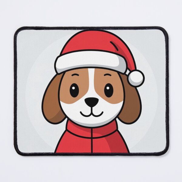 Item preview, Beagle in Santa Suit designed and sold by NeatThingLover.