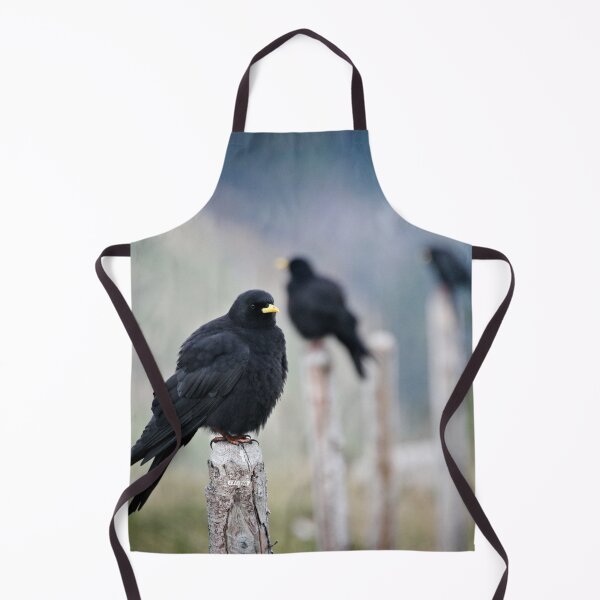 Item preview, Three Alpine Choughs – Resilience in the Swiss Alps / Swiss Art Photography designed and sold by Raphael Wolf.
