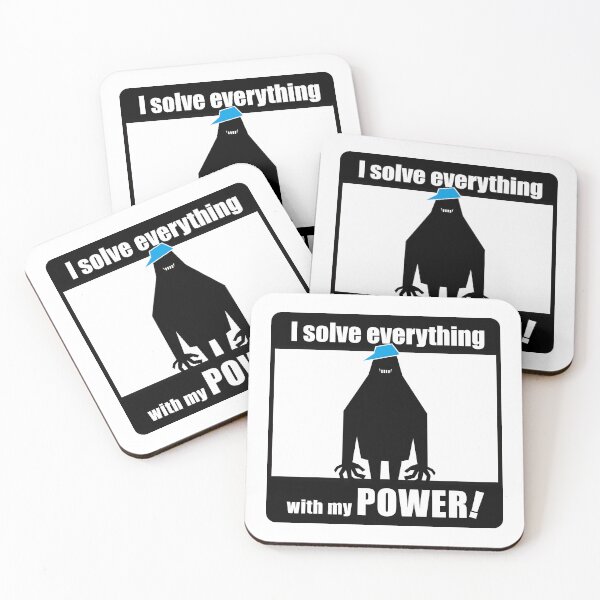 Item preview, Solve Everything with My POWER – Bold Minimalist Strength Design designed and sold by R-T-Gracie.