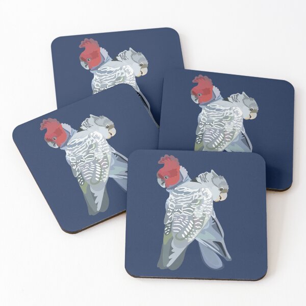 Item preview, G is for Gang Gang Parrot, Gang-Gang Parrot | Bird Lover & Wildlife Art Design designed and sold by PrettylittlepastelUk.